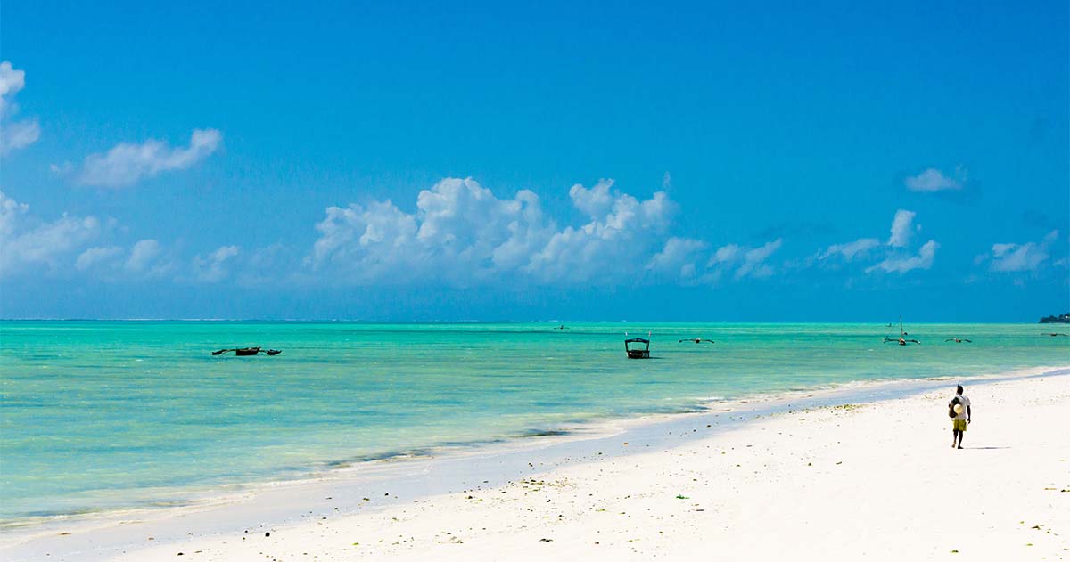 Zanzibar is the tropical paradise where you can enjoy the real beach life.